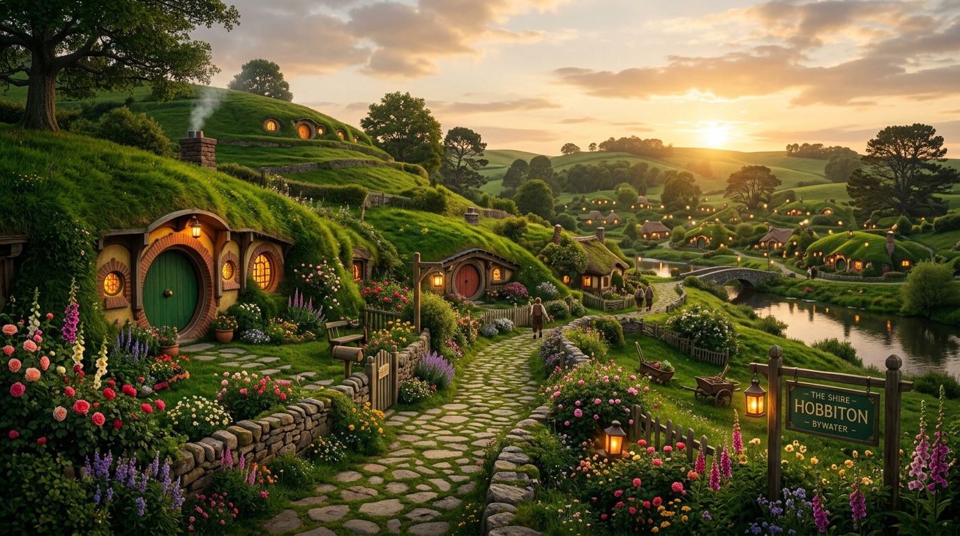 Cozy Shire Village