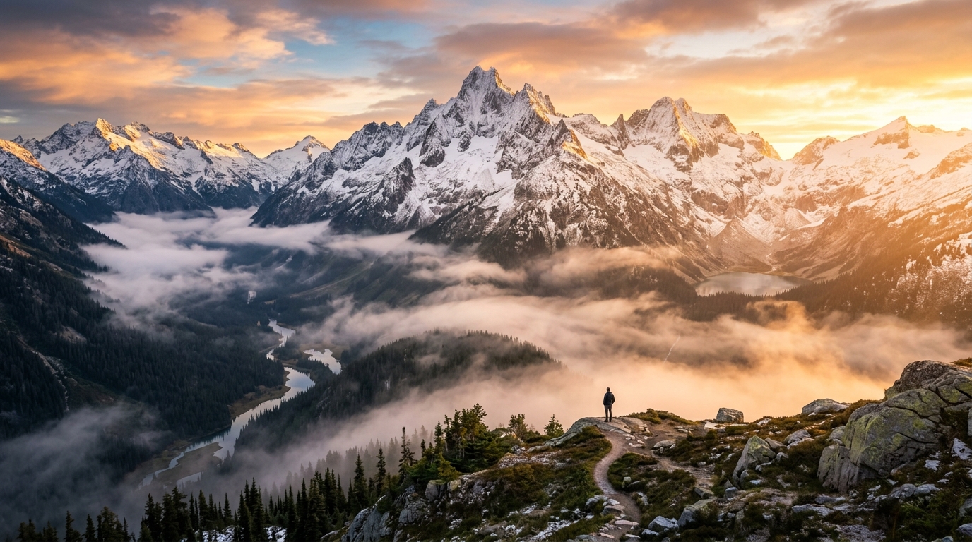 Epic Mountain Peak